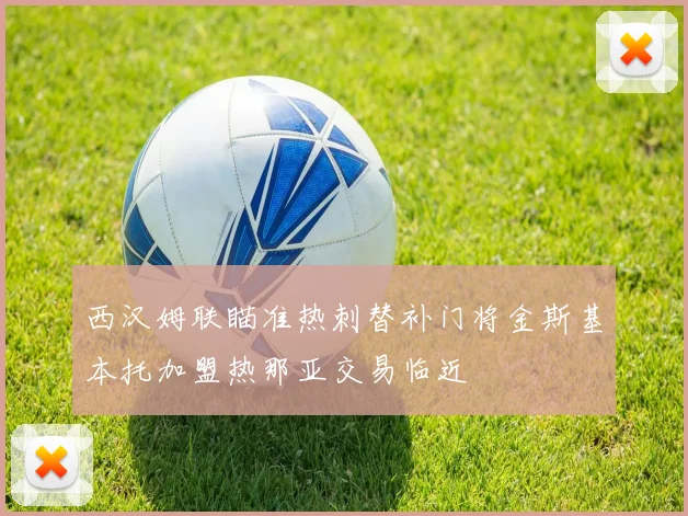 西汉姆联瞄准热刺替补门将金斯基本托加盟热那亚交易临近